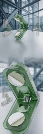 ⁦كورنر جرار صغير بلاستيك⁩ - الصورة ⁦2⁩
