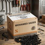 مسمار 0.5 * 8 اسود اسكرو ستيل